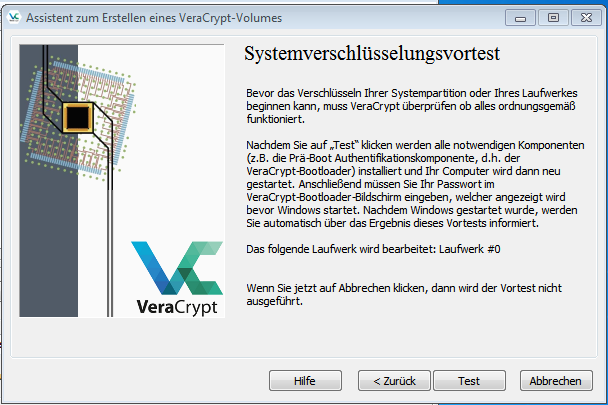 Encryption with Veracrypt (Windows)