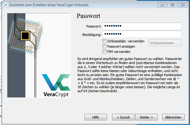 Encryption with Veracrypt (Windows)